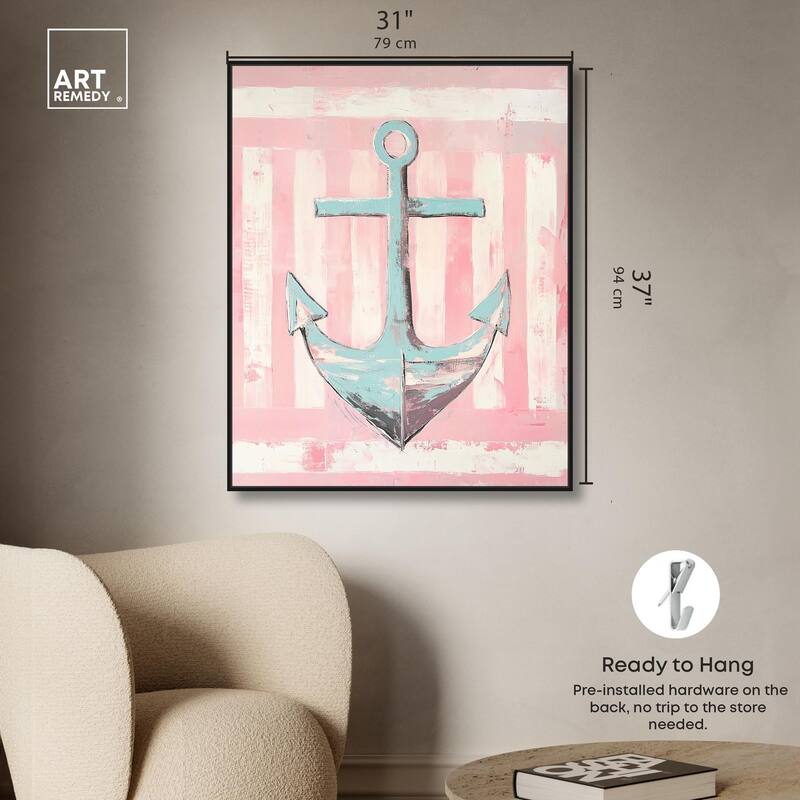 Sea Anchor Canvas by Art Remedy
