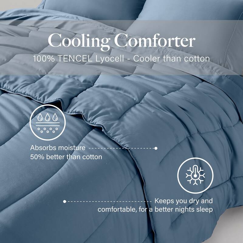 Modern Threads Tencel Ultra Soft Down Alternative Comforter