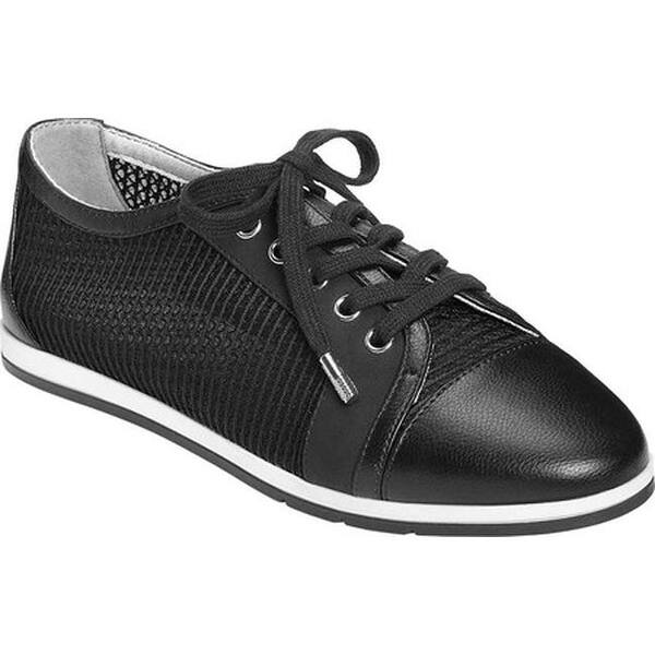 Shop Aerosoles Women S Super Smart Sneaker Black Combination Faux
