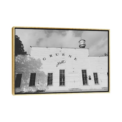iCanvas "Gruene Hall Texas" by Ann Hudec Framed Canvas Print