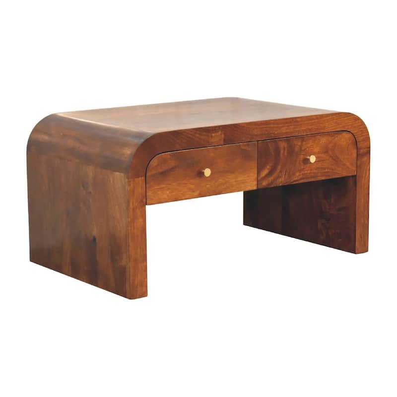 Artisan Furniture Solid Wood Darcy Chestnut Coffee Table