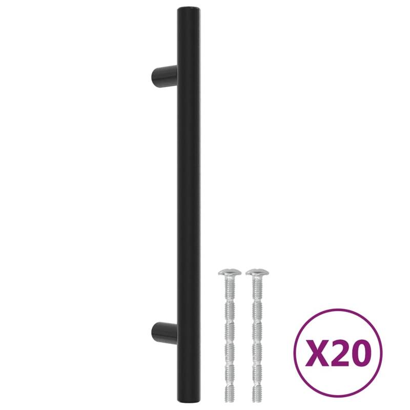 vidaXL Cabinet Handle Set Stainless Steel Medium
