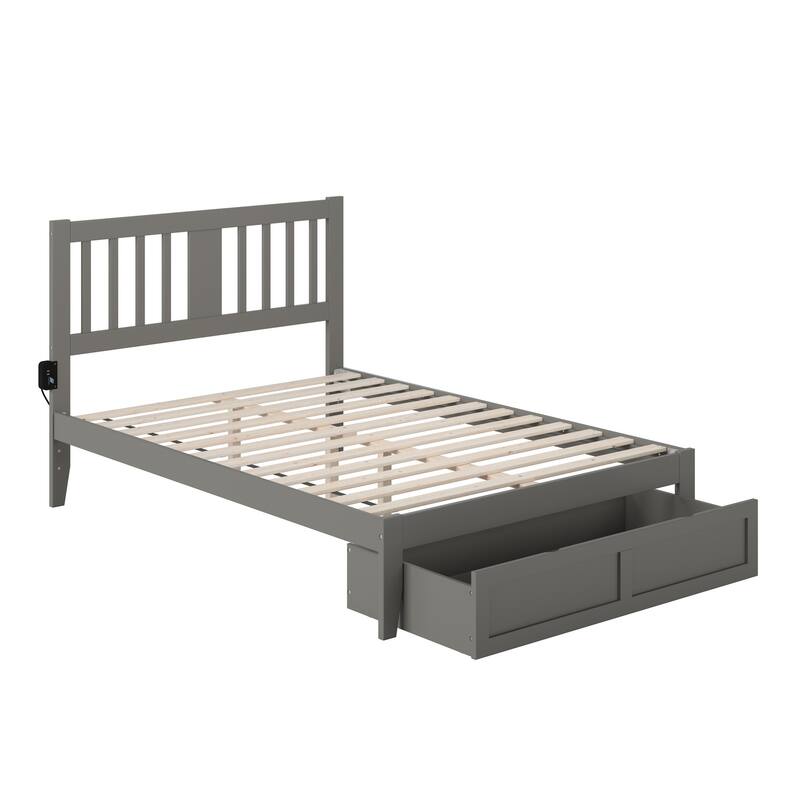 Tahoe Bed with Foot Drawer and USB Turbo Charger