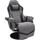 preview thumbnail 41 of 44, RESPAWN 900 Gaming Recliner - Reclining Gaming Chair with Footrest, Gaming Chair Recliner Grey/Black