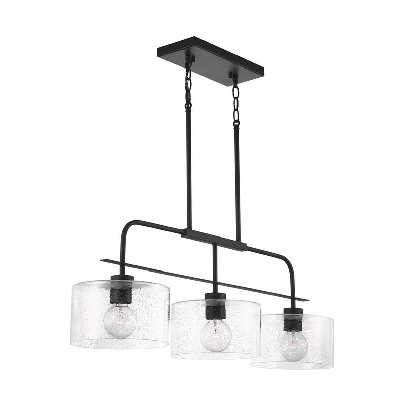 Jake 3-light Linear Island Fixture/ Chandelier