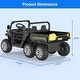 preview thumbnail 27 of 37, Ride On Dump Truck for Kids Ride On Car with Remote Control Electric UTV Vehicles