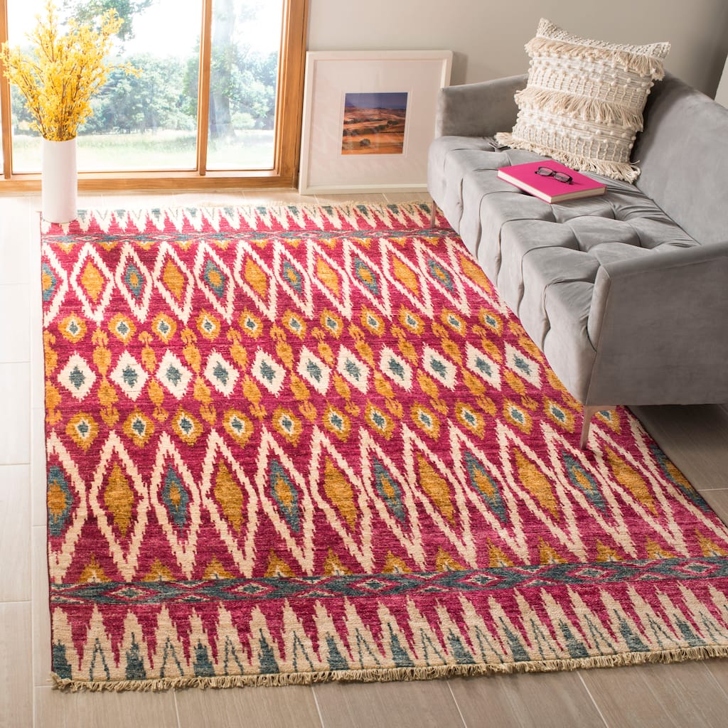 SAFAVIEH Couture Hand-knotted Jacinta Modern Wool Rug