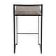 preview thumbnail 26 of 72, Porch & Den Forrest Contemporary Black Stackable Fully Welded Counter Stool (Set of 2)
