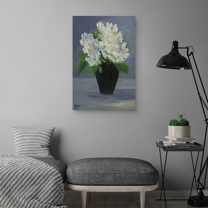 Shades of Grey by Alexi Fine Canvas Art Print