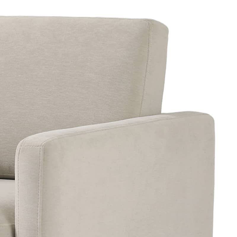 Modern Upholstered Swivel Accent Arm Chair Set of 2