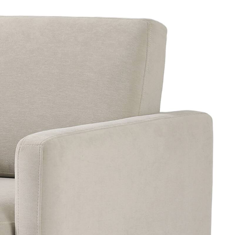 Modern Upholstered Swivel Accent Arm Chair