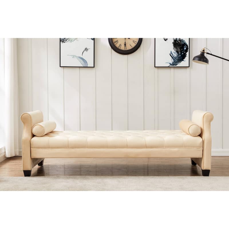 Escoto Velvet 82.5'' Flared Arm Sofa Bed