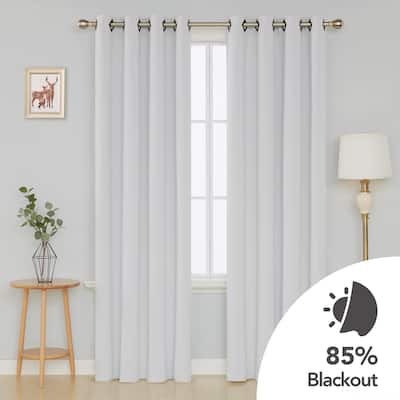 Deconovo Square Grommet Curtain Panel Pair(2 Panel)