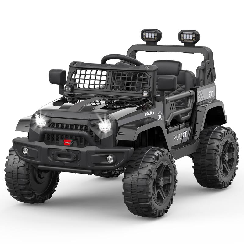 12V Kids Electric Vehicles Ride On Truck Car w/Parent Remote Control - Black
