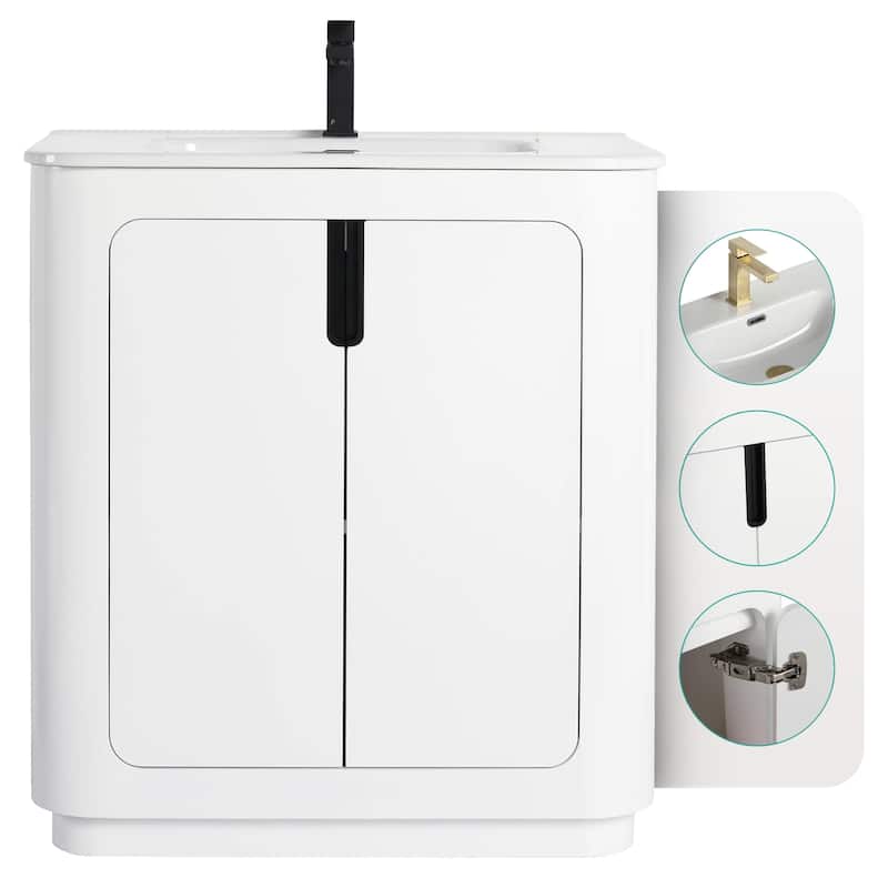 Fine Fixtures Shireplace Bathroom Vanity with Sink