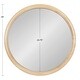 preview thumbnail 5 of 10, Kate and Laurel Pao Round Framed Wall Mirror