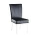preview thumbnail 3 of 5, Somette Contemporary Curved Flare-Back Parson Side Chair, Set of 2