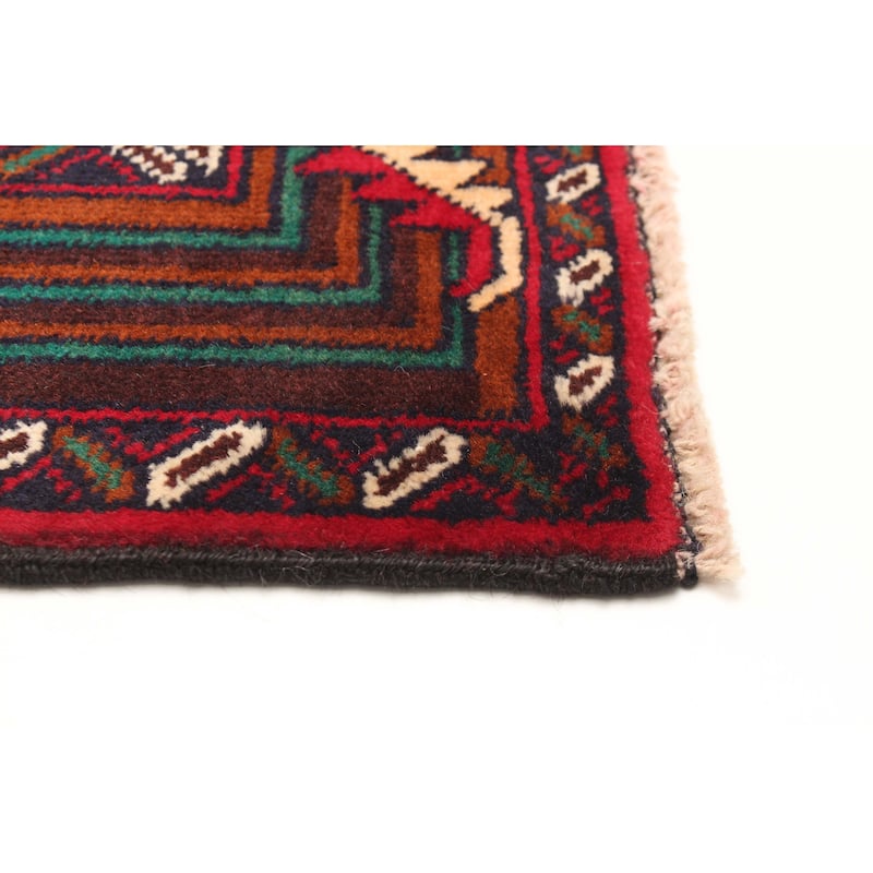 ECARPETGALLERY Hand-knotted Teimani Brown Wool Rug - 3'7 x 6'9