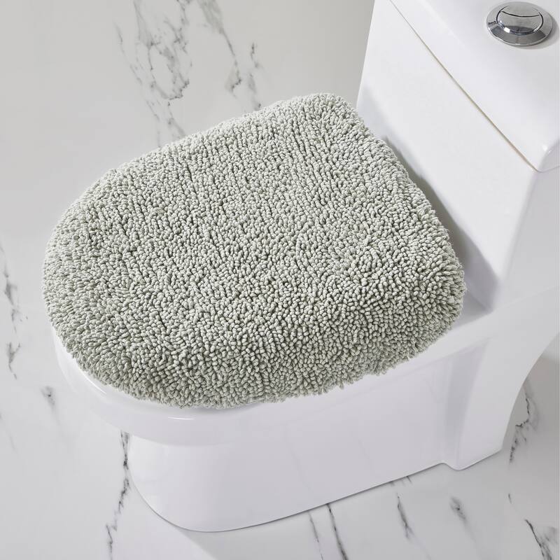 Better Trends Bath Rugs 100% Cotton Soft Water Absorbent Chenille Bathroom Rug for Shower, Sink Mats Edge Collection