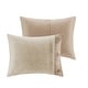 preview thumbnail 38 of 56, Madison Park Westbrook 7 Piece Faux Suede Comforter Set