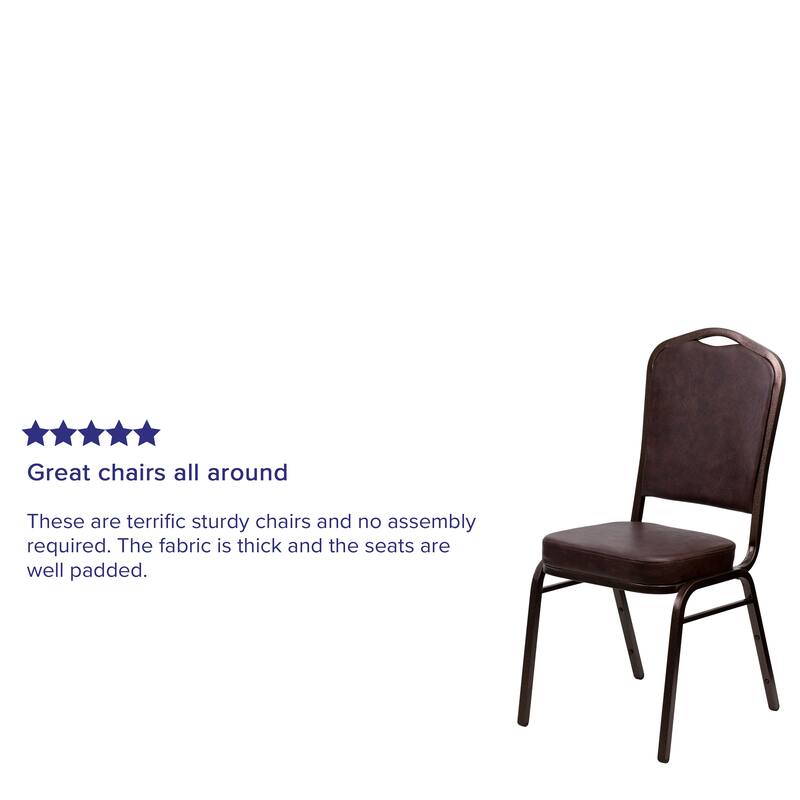 Crown Back Stacking Banquet Chair