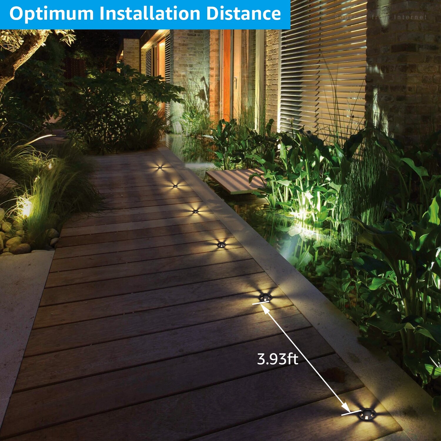 6W Well Lights Landscape LED In Ground, IP67, 3000K On Sale Bed Bath   Beyond 37030898