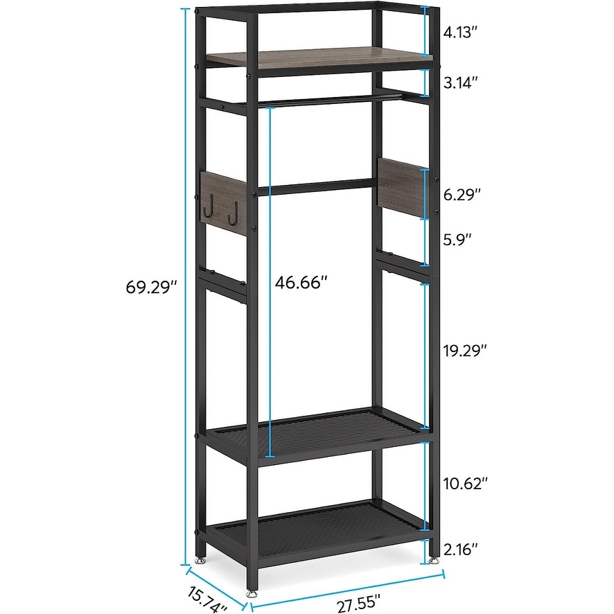 Small storage shelves shop racks