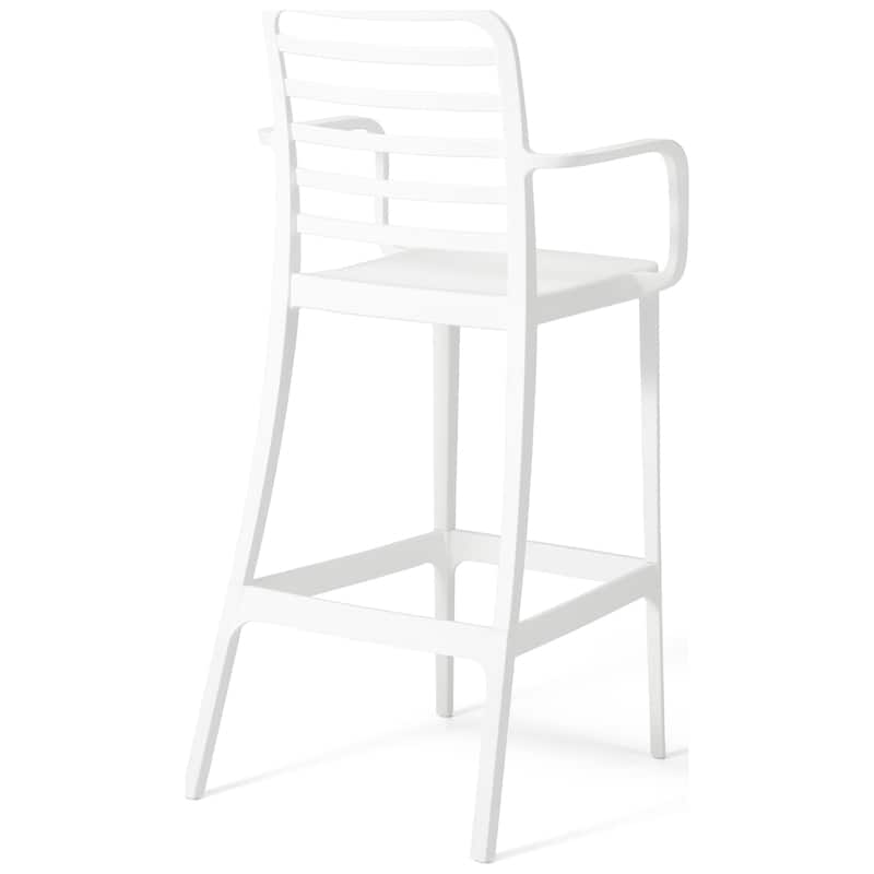 Frond and Form 29.5 Inch Outdoor Bar Stool (Set of 2)