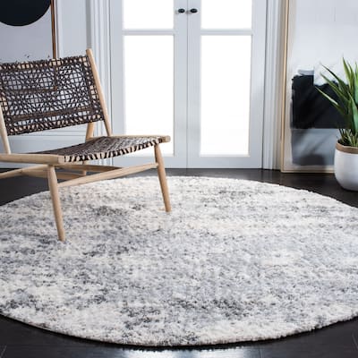 SAFAVIEH Berber Shag Dochina Abstract 1.25-inch Thick Rug