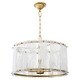 preview thumbnail 2 of 7, Quorum International 8575-4 Prestige 4 Light 21" Wide Pendant with