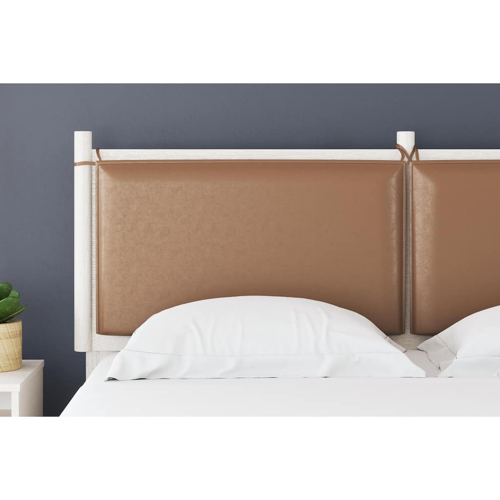 Signature Design by Ashley Aprilyn White Panel Headboard