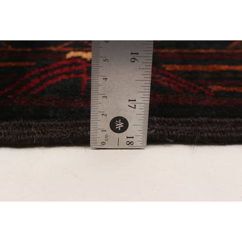 Teimani Black Rug 4'0" x 6'11" - 4'0 x 6'11