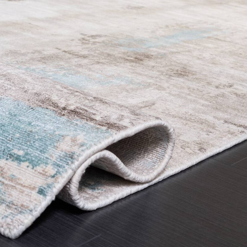 SAFAVIEH Handmade Mirage Sumaya Modern Abstract Viscose Rug