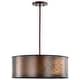 preview thumbnail 5 of 12, Kettle 4 Light Pendant with 60W Vintage Lamps Included