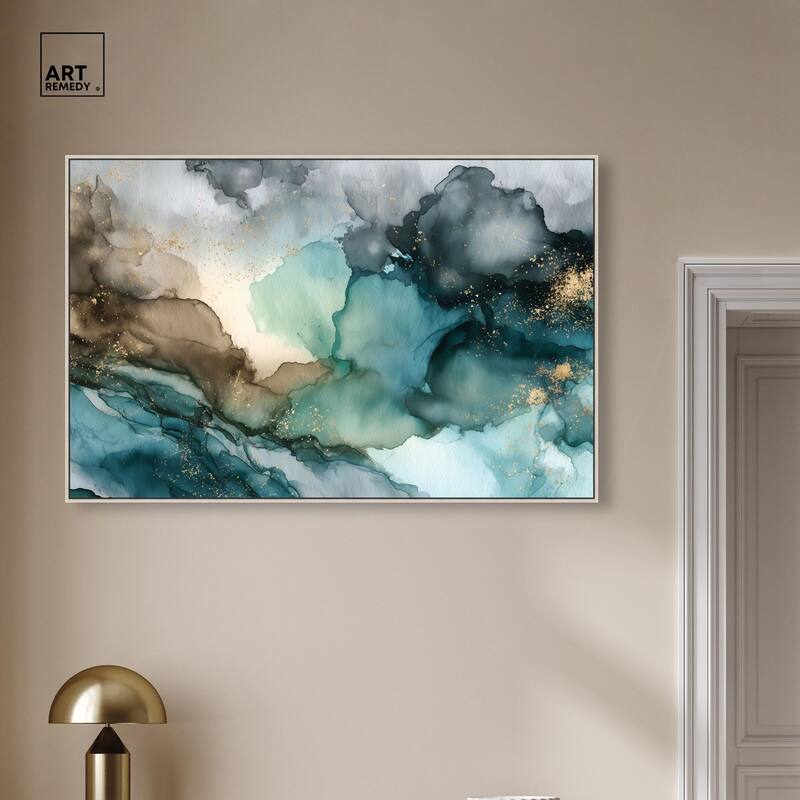 Veiled Inlet Canvas by Art Remedy