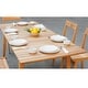 preview thumbnail 14 of 12, ROSSIO - Tempur Outdoor 7 Piece Retractable Teak Dining Set