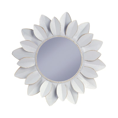 Metal Starburst Wall Accent Mirror