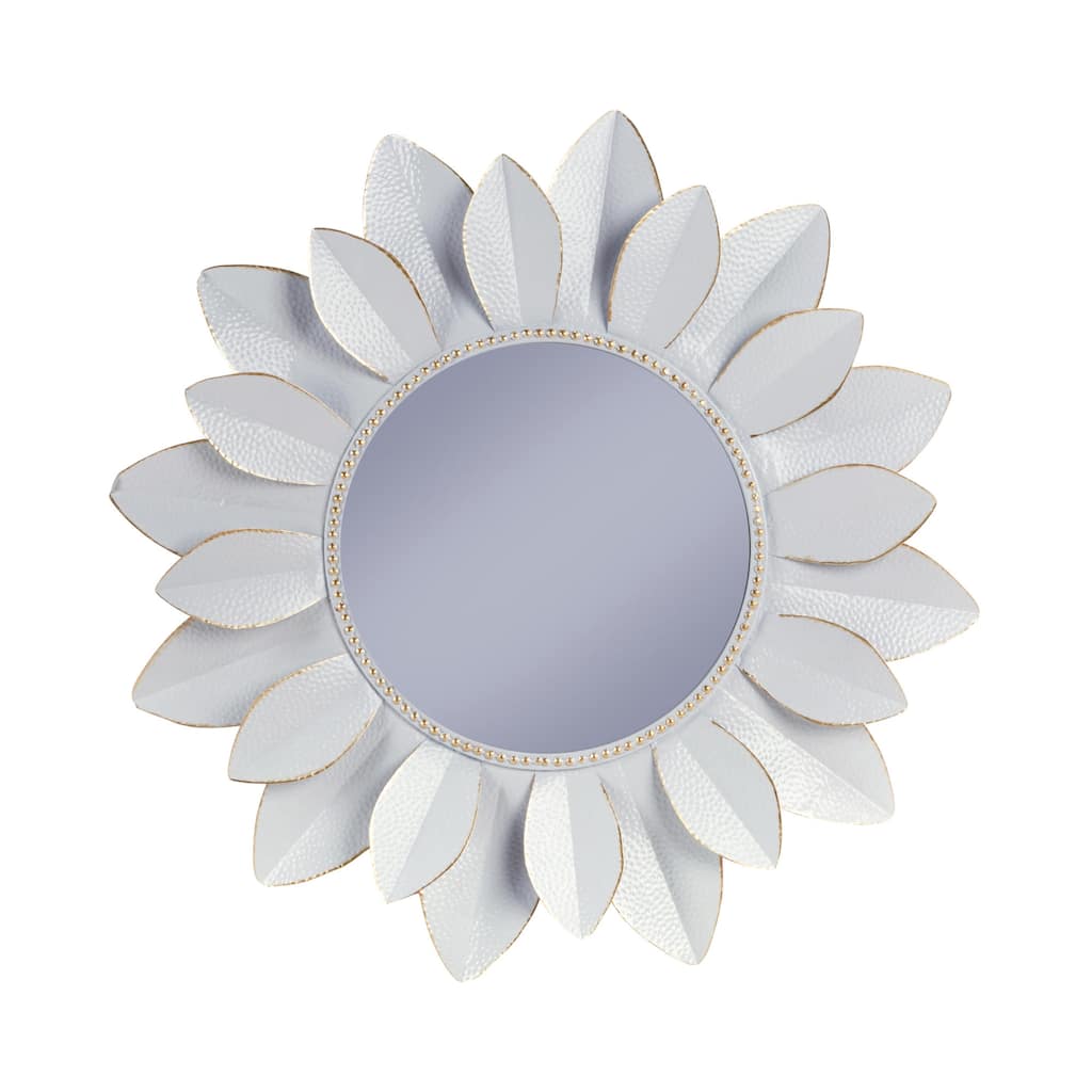 Metal Starburst Wall Accent Mirror