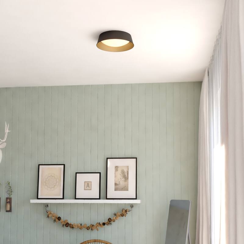 Vaxcel Lighting C0303 Beacon Hill 13" Wide LED Flush Mount Ceiling