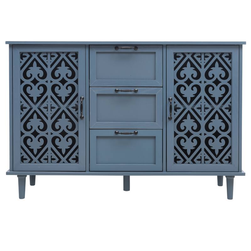 2 Door 3 Drawer Cabinet, American Furniture