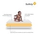 preview thumbnail 6 of 15, Safety 1st Cozy Snuggles Supreme Firm Baby Crib Mattress, Removable & Washable Cover, White