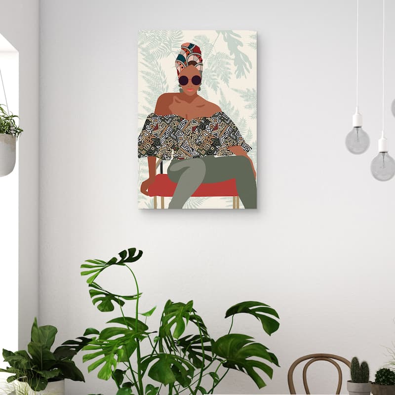 Pattern Panache III by Belle Maison Canvas Art Print