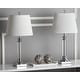 preview thumbnail 7 of 6, SAFAVIEH Lighting 24-inch Zara Crystal Table Lamp (Set of 2) - 12"x12"x24"