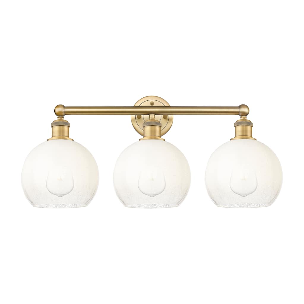Innovations Lighting Endless Possibilities Edison - Brookhaven Globe - 3 Light 26" Bath Vanity Light