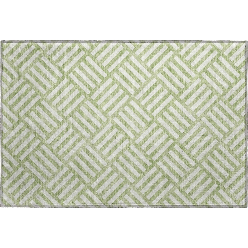 Premium Washable Super Soft Contemporary Mosaic Mayfield Rug