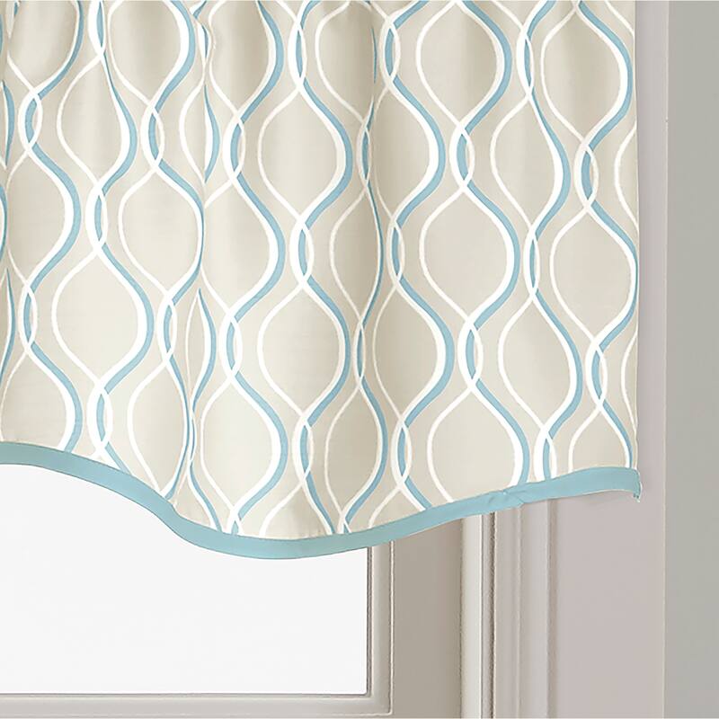 Curtainworks Morocco Swag, Valance, and Tier Pair Curtain Collection