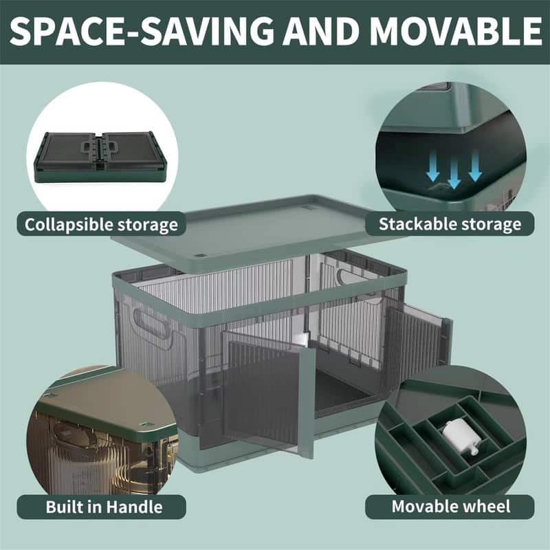 8.4 Gallon Stackable Storage Bins
