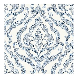 Blue Guildford Peel & Stick Wallpaper - 216in x 20.5in x 0.025in