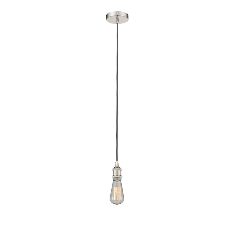 Innovations Lighting Edison - 1 Light 2" Cord Hung Mini Pendant - Polished Nickel
