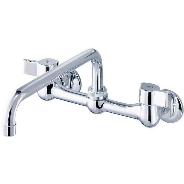 Gerber G0042690 Classics 1.75 GPM Wall Mounted Bridge Kitchen Faucet - Chrome